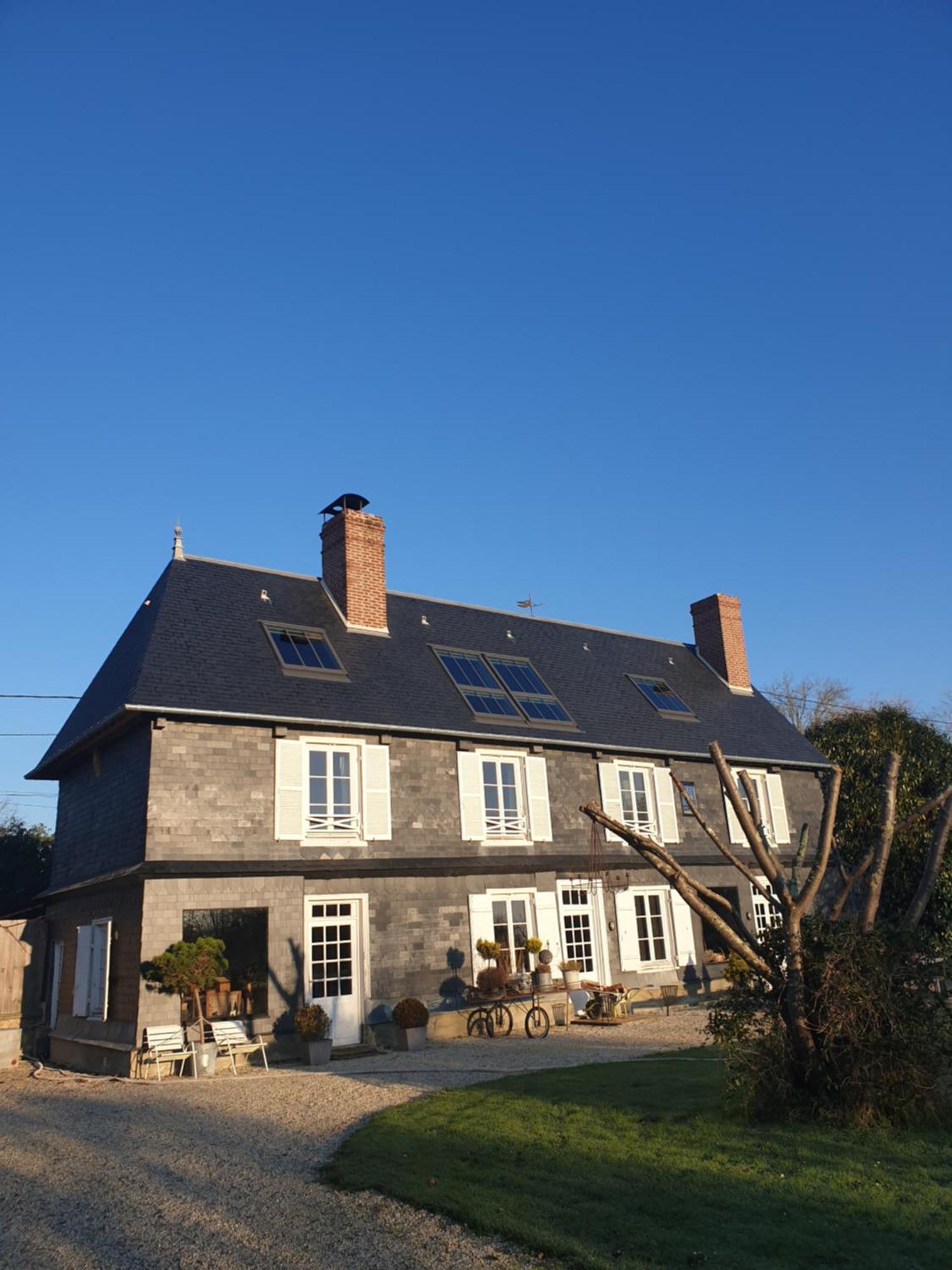 Bed and Breakfast Par Hasard Ou Pas Saint-Martin-aux-Chartrains Exterior foto