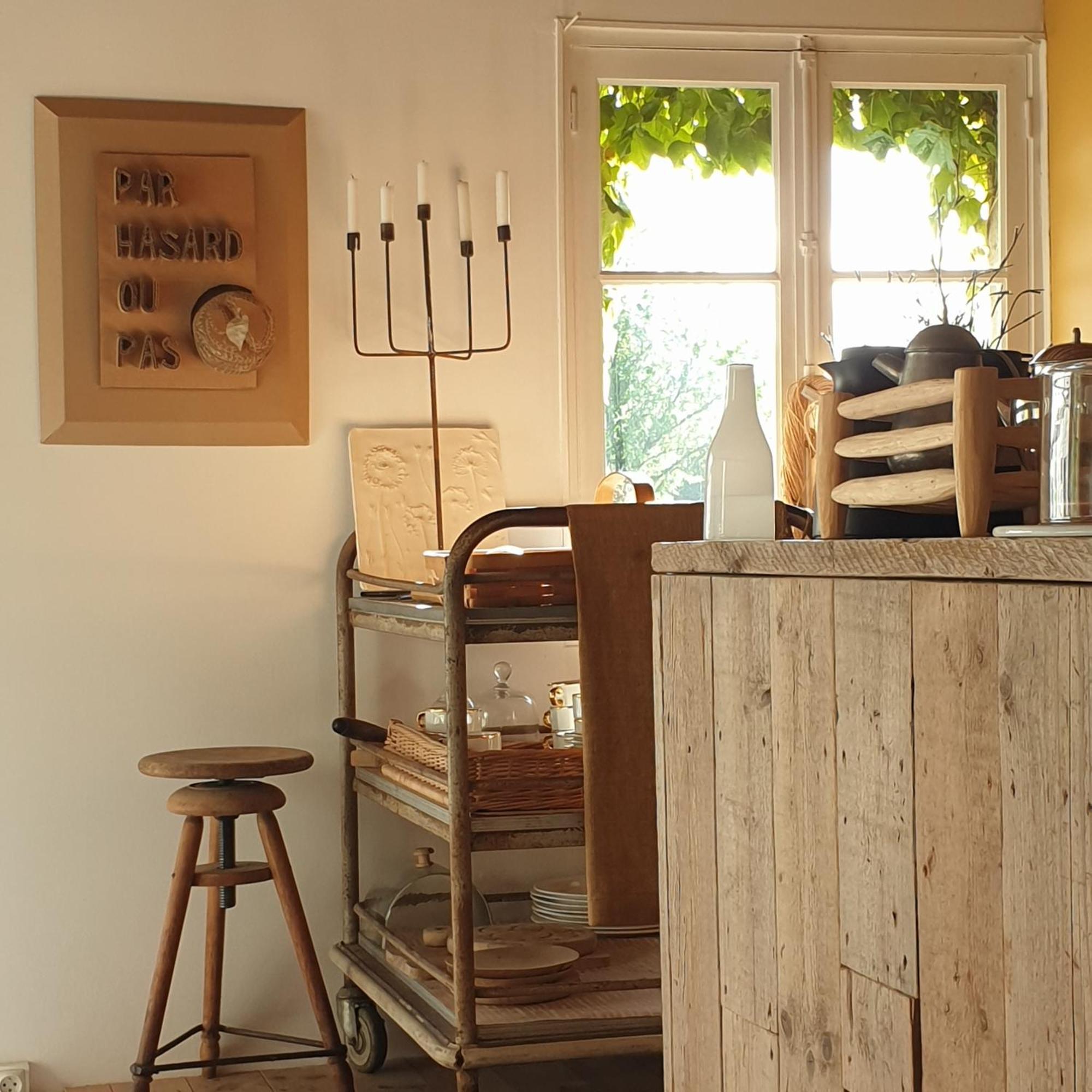Bed and Breakfast Par Hasard Ou Pas Saint-Martin-aux-Chartrains Exterior foto